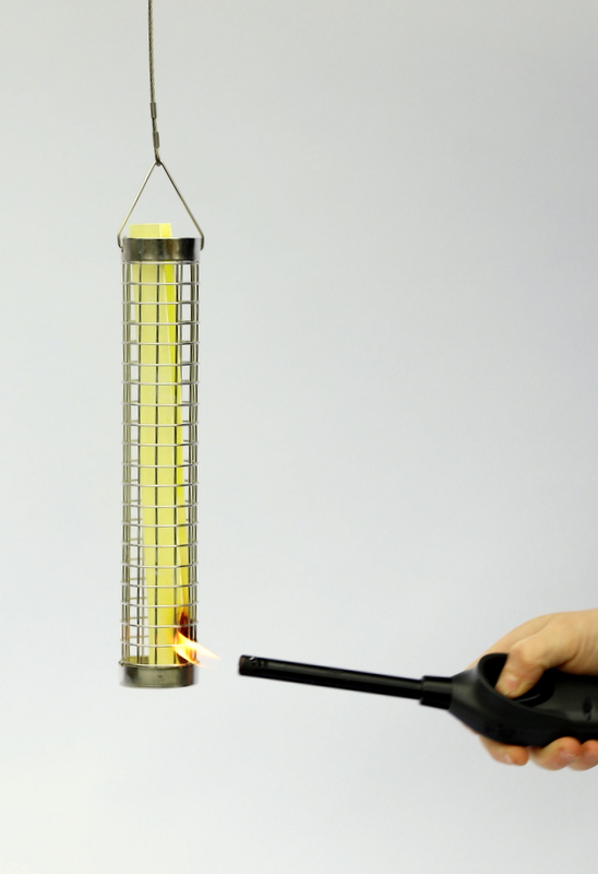 Igniting sulfur wicks